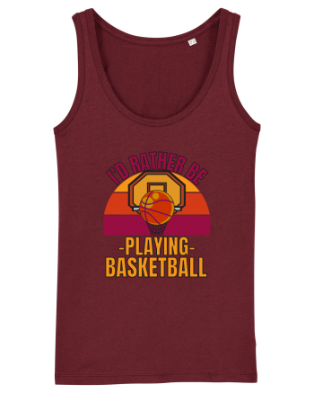 For Basketball Lovers Burgundy