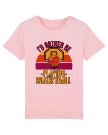 For Basketball Lovers Cotton Pink