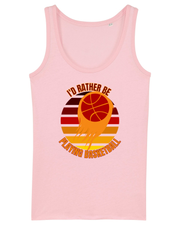 For Basketball Lovers Cotton Pink