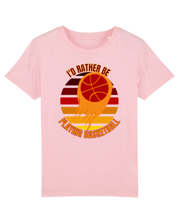 For Basketball Lovers Cotton Pink