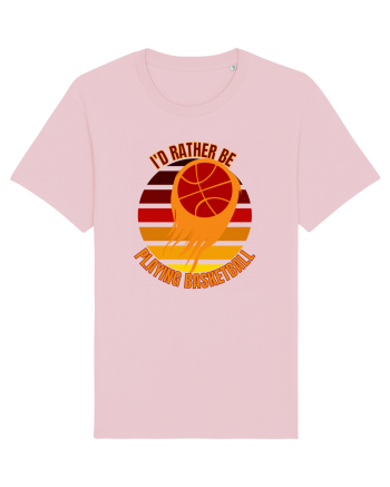 For Basketball Lovers Cotton Pink