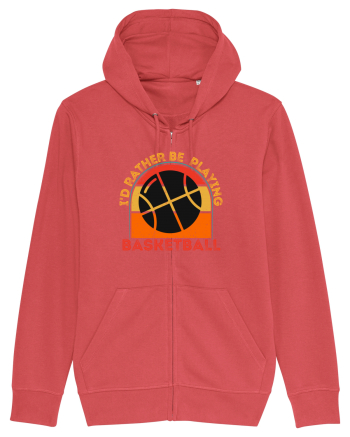 For Basketball Lovers Carmine Red