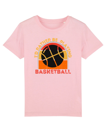 For Basketball Lovers Cotton Pink