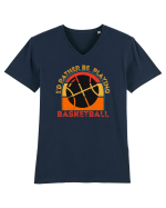 For Basketball Lovers Tricou mânecă scurtă guler V Bărbat Presenter