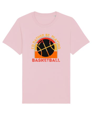 For Basketball Lovers Cotton Pink