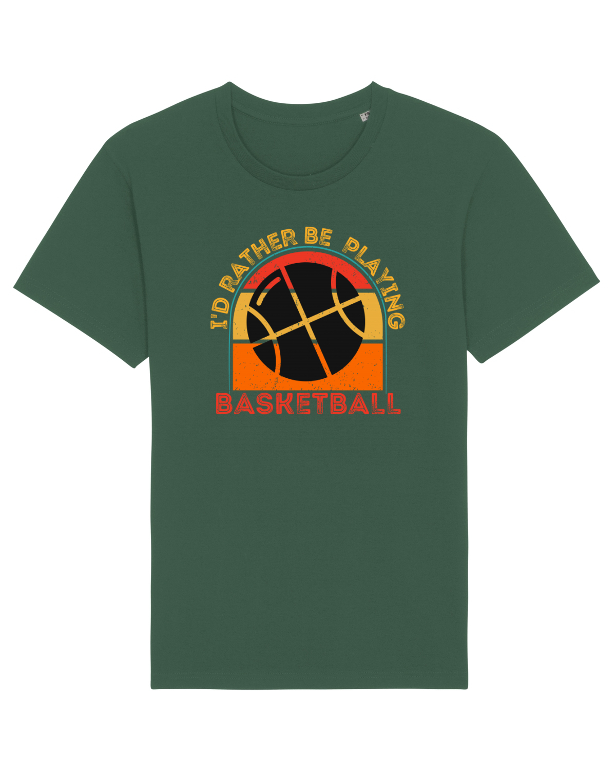 Tricou mânecă scurtă Unisex Rocker Bottle Green