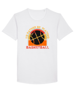 For Basketball Lovers Tricou mânecă scurtă guler larg Bărbat Skater