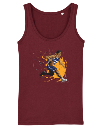 For Basketball Lovers Burgundy