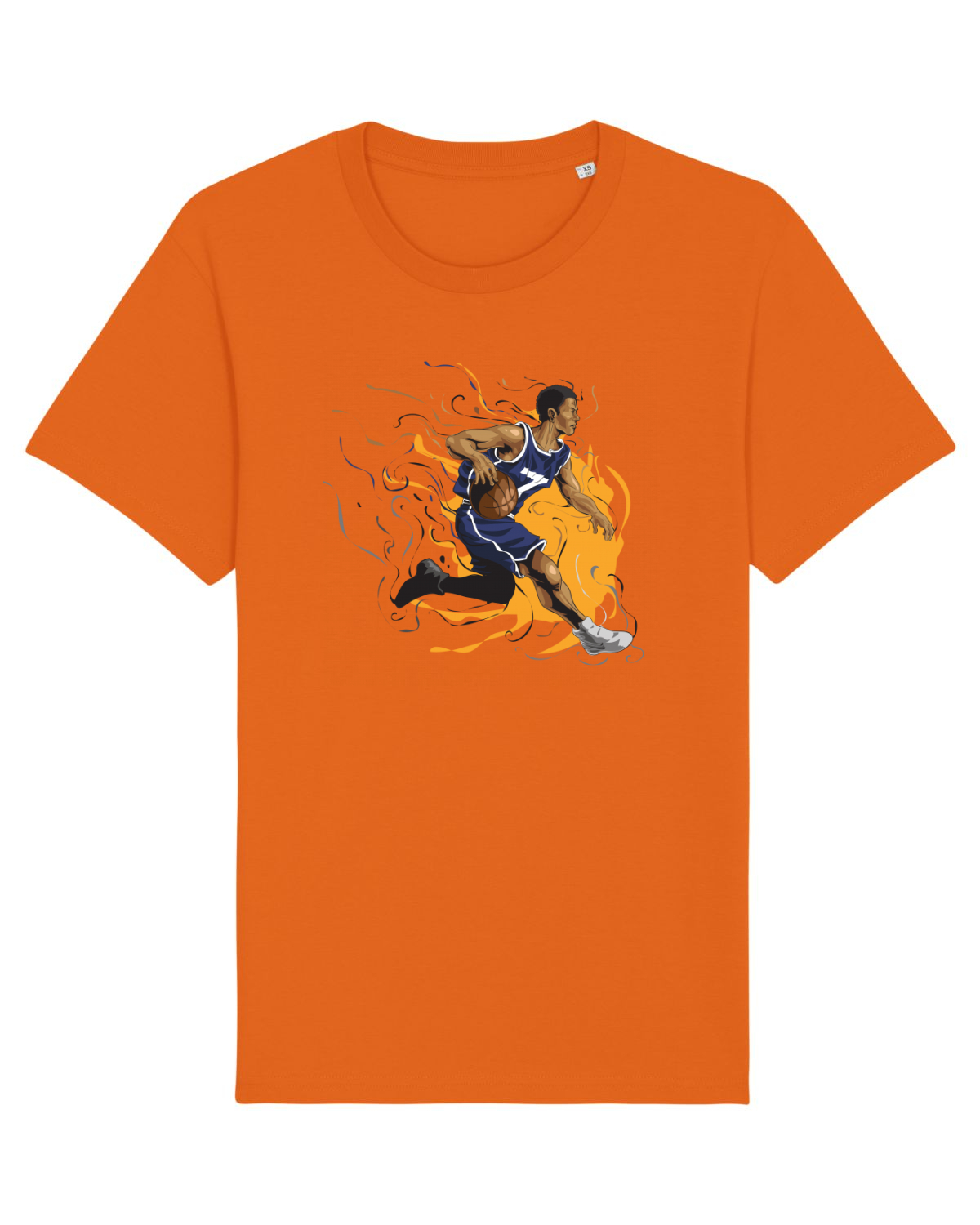 Tricou mânecă scurtă Unisex Rocker Bright Orange