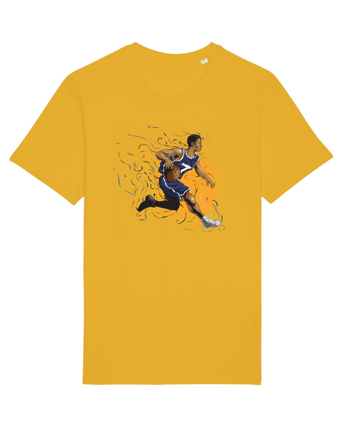 Tricou mânecă scurtă Unisex Rocker Spectra Yellow