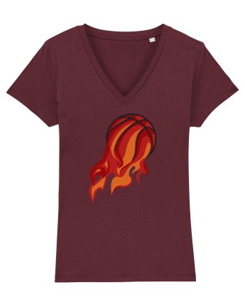 For Basketball Lovers Burgundy