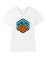 For Basketball Lovers Tricou mânecă scurtă guler V Bărbat Presenter