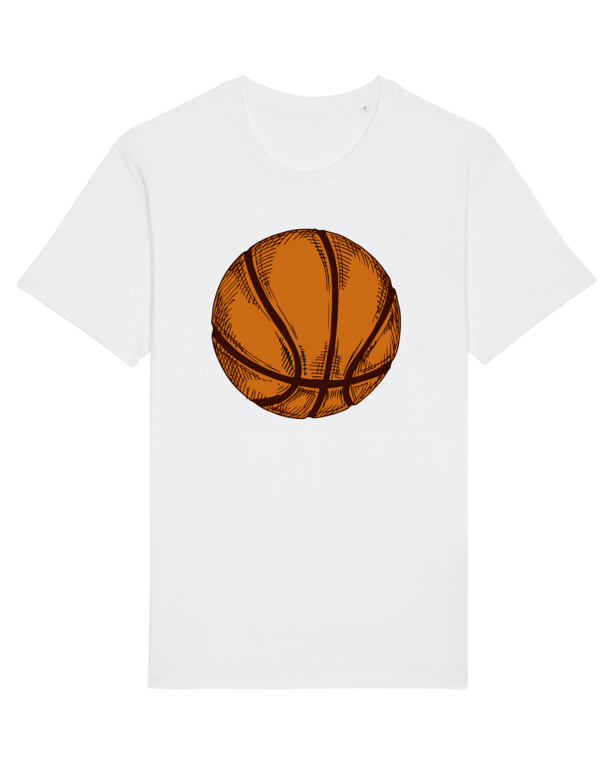 Tricou mânecă scurtă Unisex Rocker White