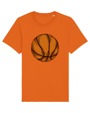 For Basketball Lovers Bright Orange