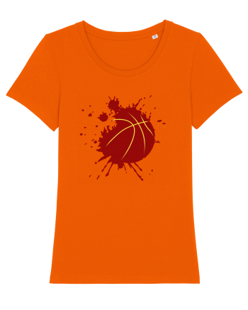 For Basketball Lovers Bright Orange
