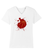 For Basketball Lovers Tricou mânecă scurtă guler V Bărbat Presenter