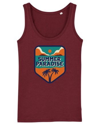 Summer Paradise Burgundy