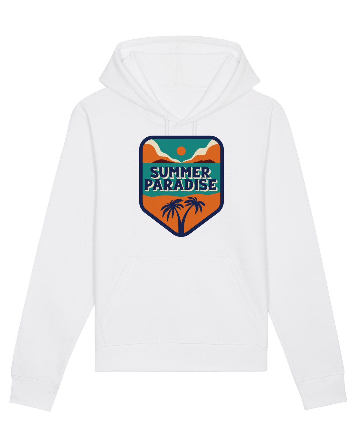 Hanorac Unisex Drummer White