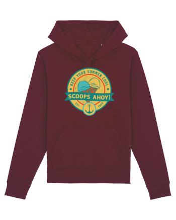 Scoop Ahoy! Burgundy