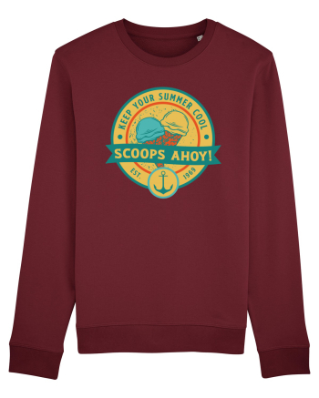 Scoop Ahoy! Burgundy