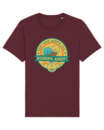 Scoop Ahoy! Burgundy