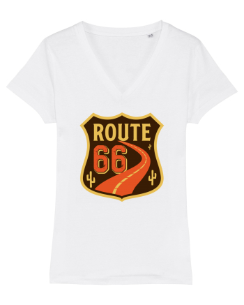  Retro Route 66 White