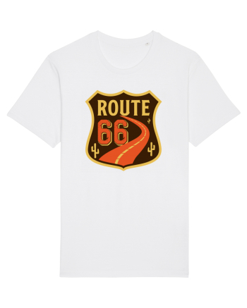  Retro Route 66 White