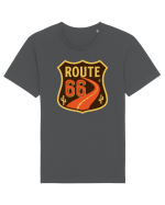  Retro Route 66 Tricou mânecă scurtă Unisex Rocker