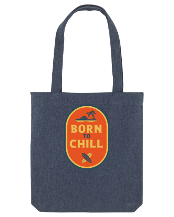  Retro Born To Chill Midnight Blue