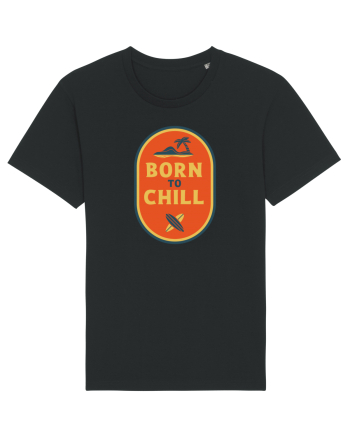  Retro Born To Chill Black