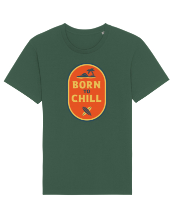  Retro Born To Chill Bottle Green