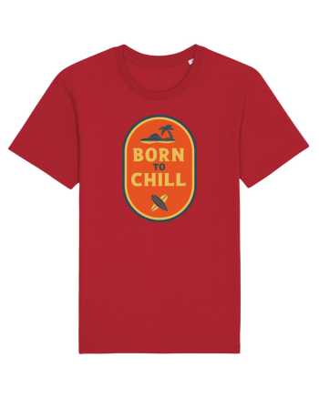  Retro Born To Chill Red