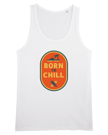  Retro Born To Chill White