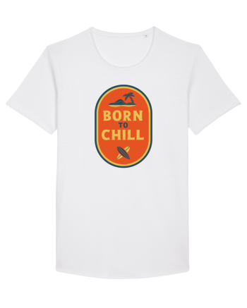  Retro Born To Chill White