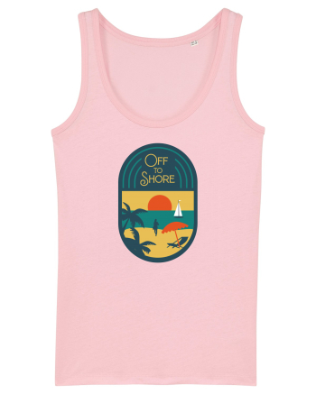 Retro Off To Shore Cotton Pink