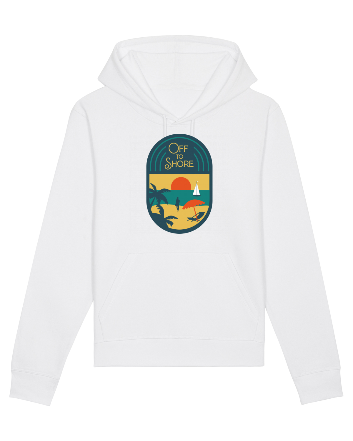 Hanorac Unisex Drummer White