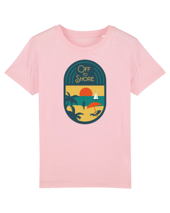 Retro Off To Shore Cotton Pink
