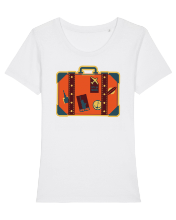 Retro Vacation Is On The Horizon White