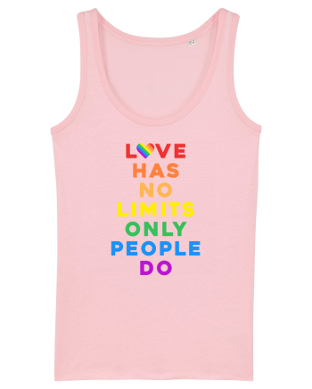 Love has no limits  Cotton Pink