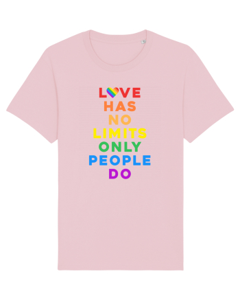 Love has no limits  Cotton Pink