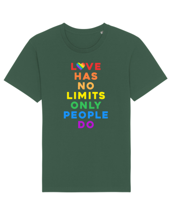 Love has no limits  Bottle Green