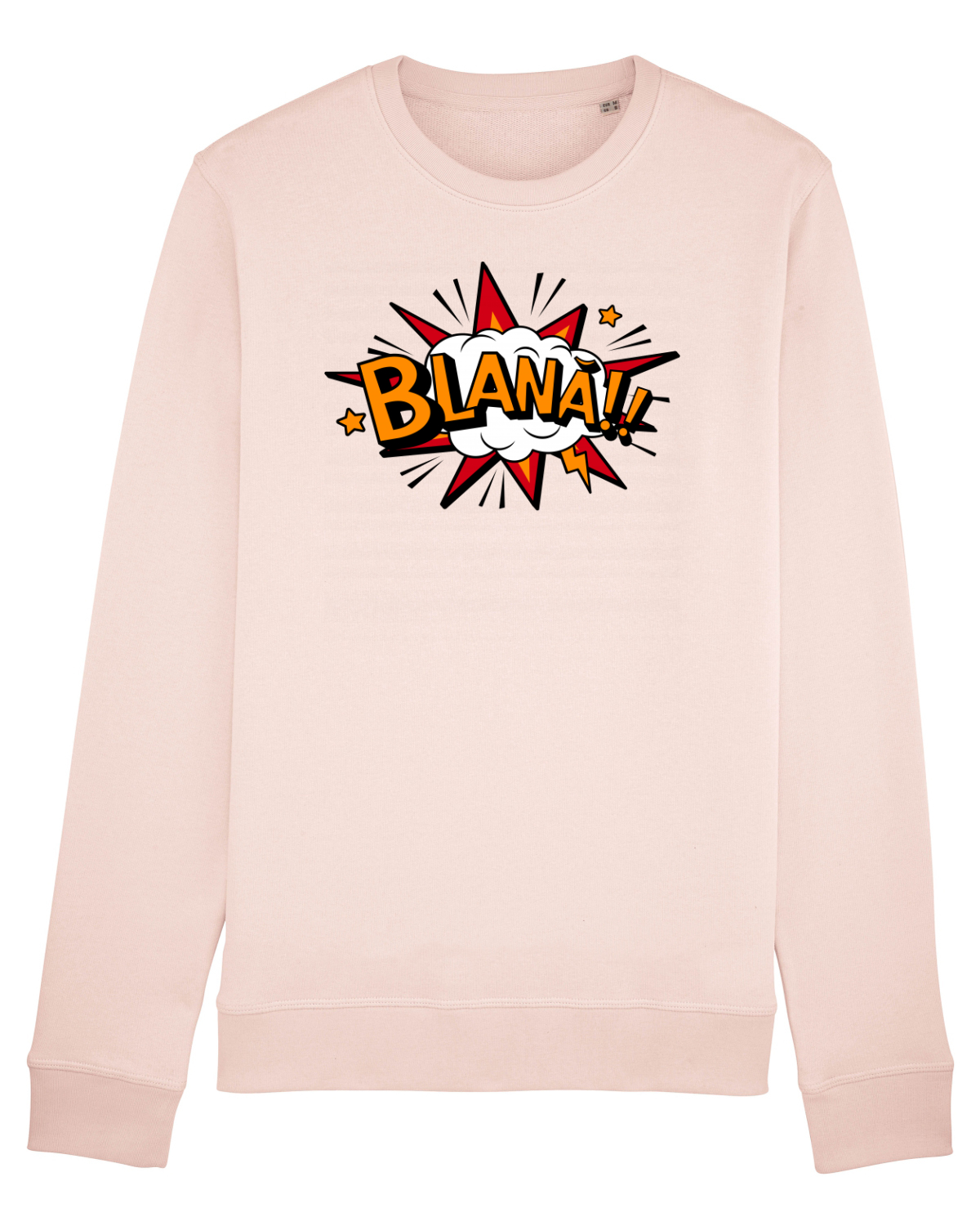 Bluză mânecă lungă Unisex Rise Candy Pink