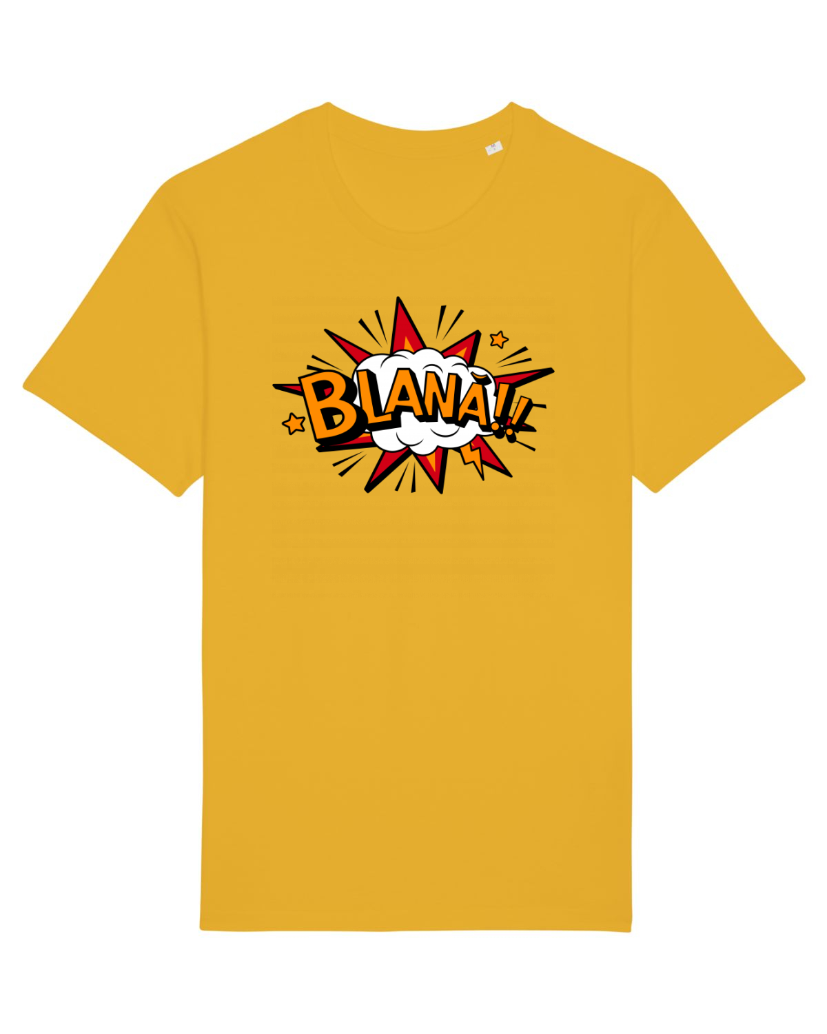 Tricou mânecă scurtă Unisex Rocker Spectra Yellow