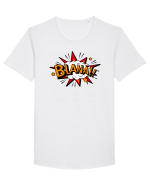 Blana Tricou mânecă scurtă guler larg Bărbat Skater