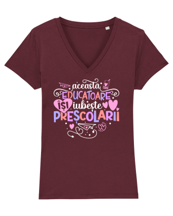 Educatoare Burgundy