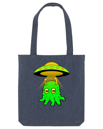Funny Alien Midnight Blue