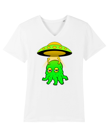 Funny Alien White