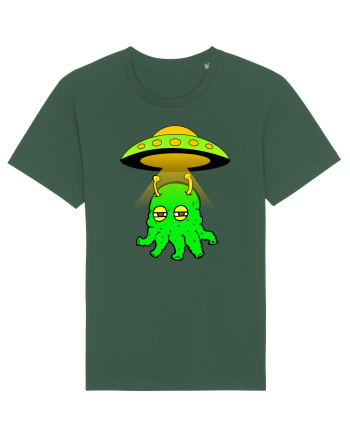 Funny Alien Bottle Green