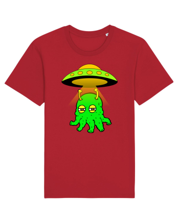 Funny Alien Red