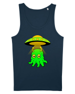 Funny Alien Maiou Bărbat Runs